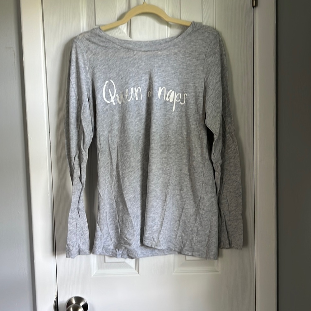 Aerie, Gray long sleeve tank top